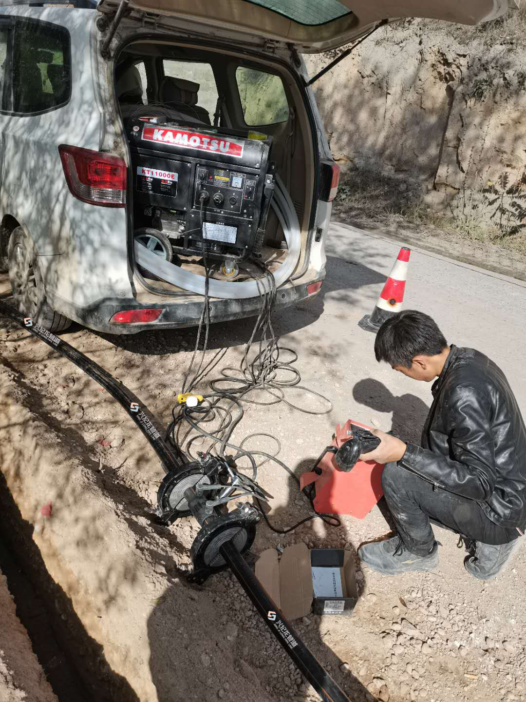 “興紀(jì)龍”埋地燃?xì)鈱Ｓ霉?，?duì)接施工圖